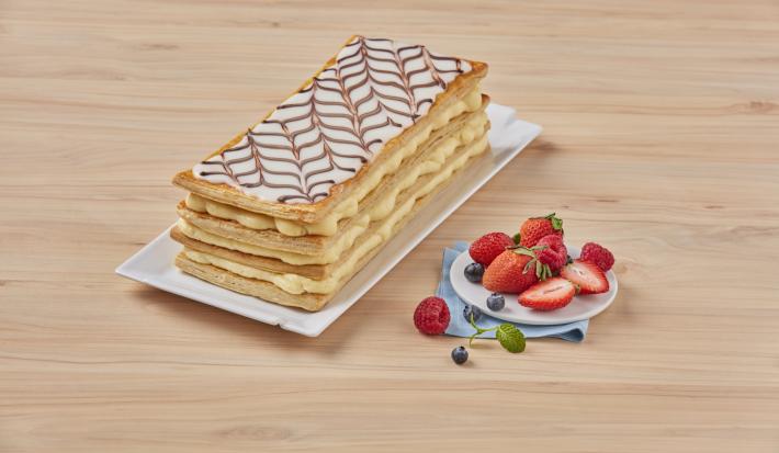 Pastel mil hojas Pastel mil hojas