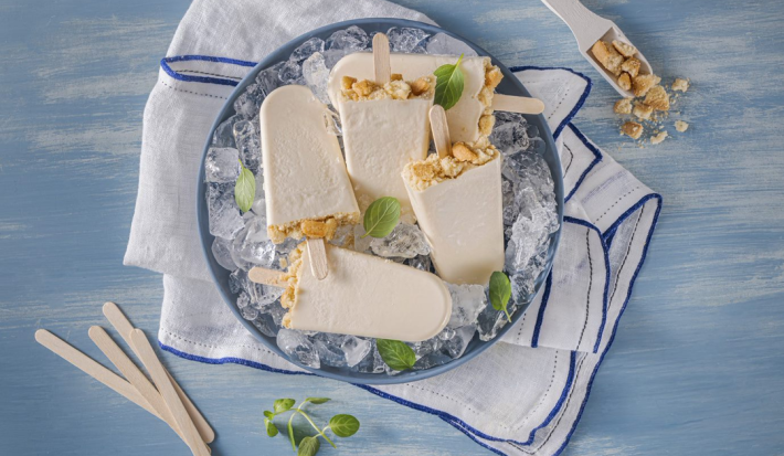 Paletas de Lechera con Galleta