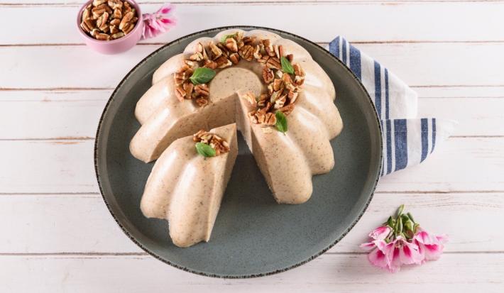 Gelatina de Nueces con Queso
