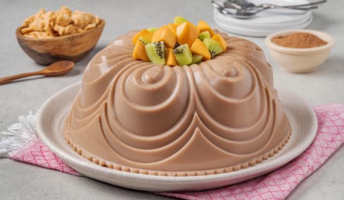 Gelatina de Chocolate con Chongos Zamoranos