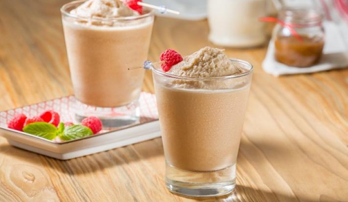 Frappé de dulce de leche Frappé de dulce de leche