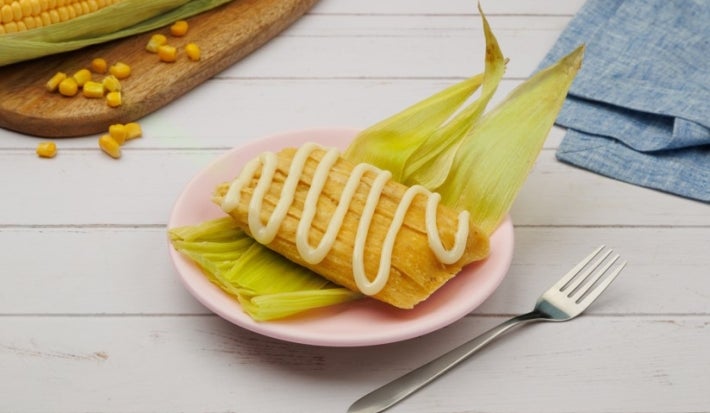 Tamales de Elote en Microondas Tamales de Elote en Microondas