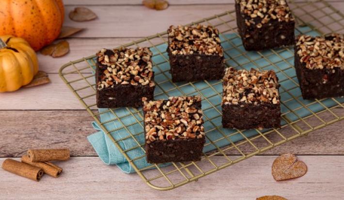Pumpkin Cocoa Brownie