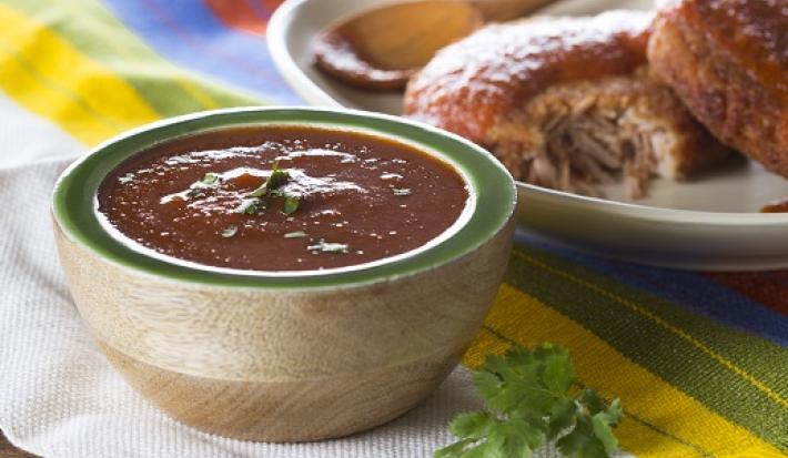 Salsa de chile guajillo y ancho Salsa de chile guajillo y ancho