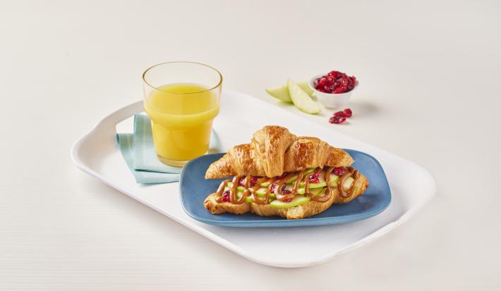 Cuernitos con manzana Cuernitos con manzana
