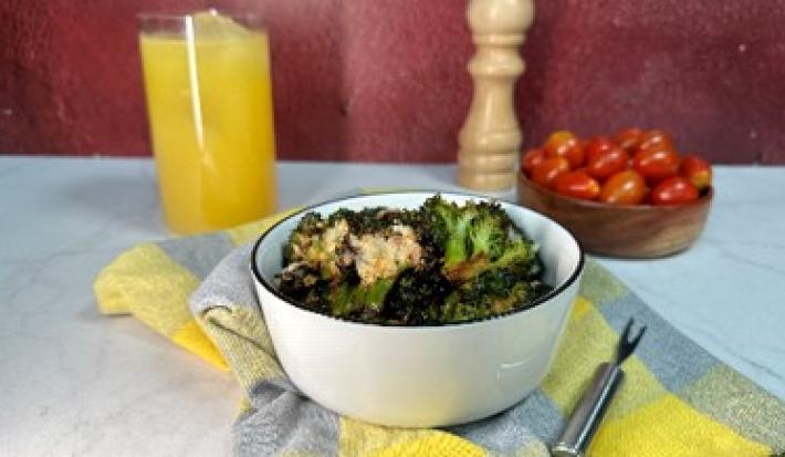 Snack de Brócoli con Queso