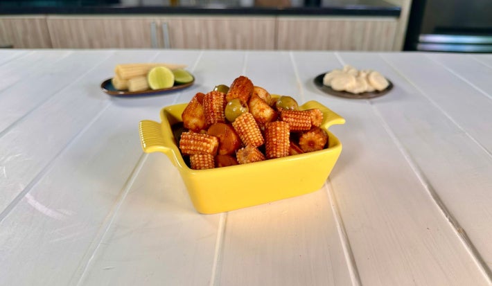 Ensalada Botanera de Elote y Palmitos