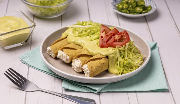 Tacos Dorados de Requesón