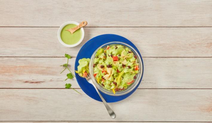 Ensalada fresca de cilantro
