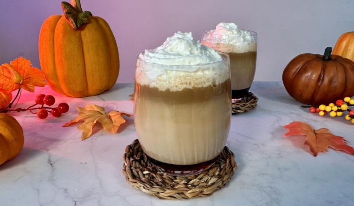 Pumpkin Toffee Latte
