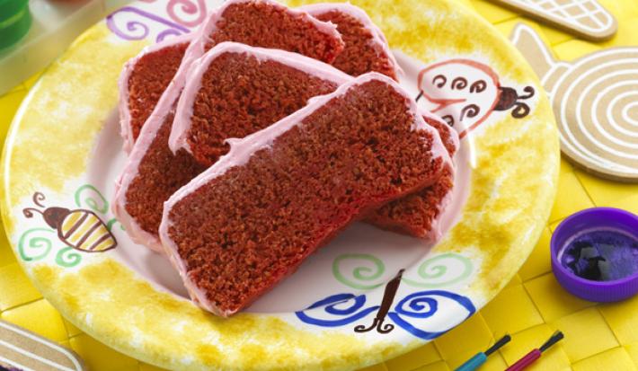 Panqué de fresa