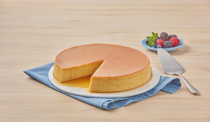 Flan deslactosado Flan deslactosado