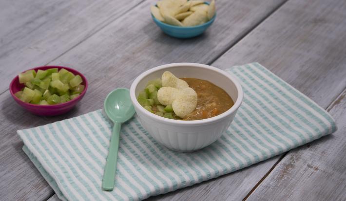 Papilla de res  chayote