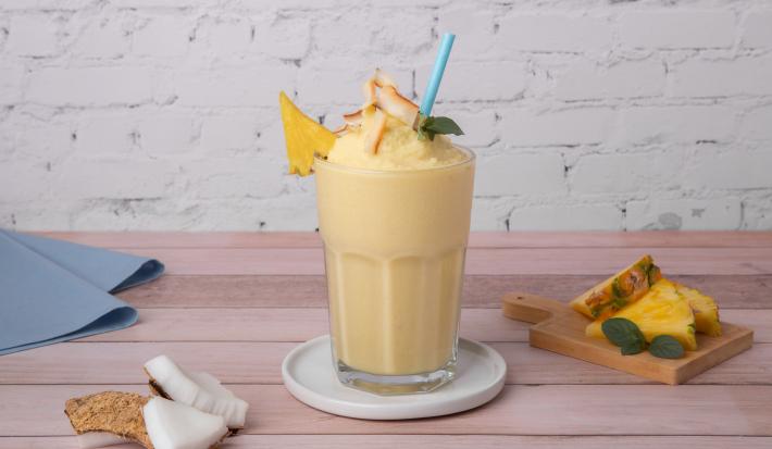 Frappé de Piña Coco Frappé de Piña Coco