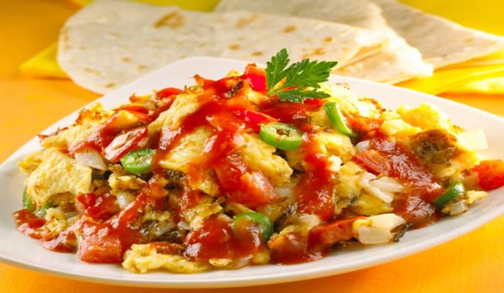 Machaca con Huevo