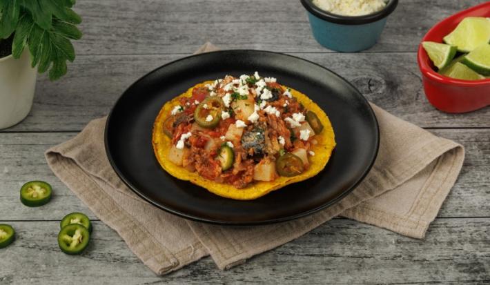 Tostadas de Sardina con Papa
