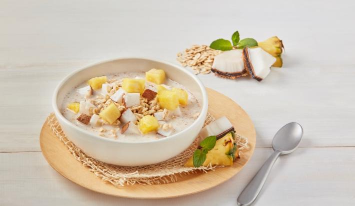 Avena de piña colada Avena de piña colada