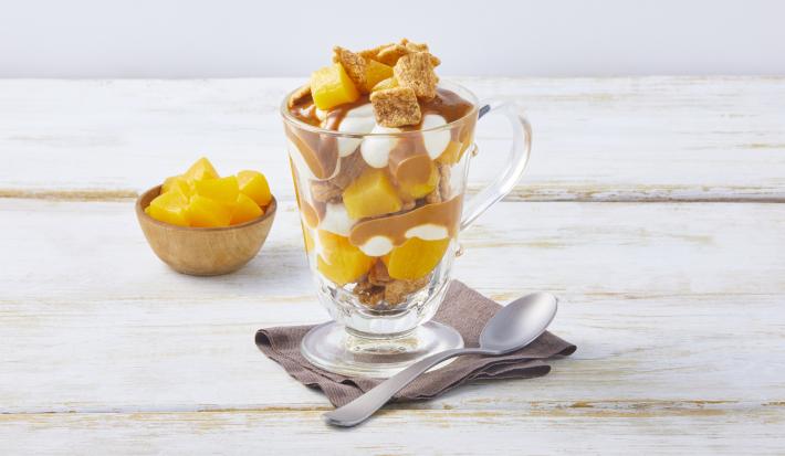 postre de duraznos