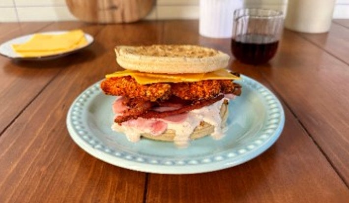 Hamburguesa del Revés