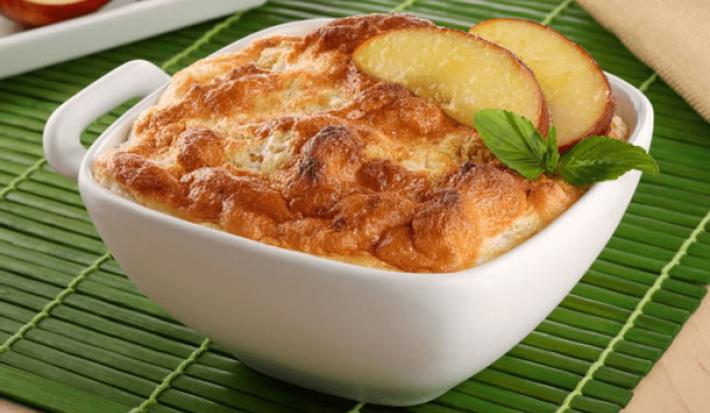 Soufflé de manzana Soufflé de manzana