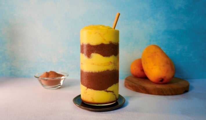 Smoothie de Chocolate con Mango