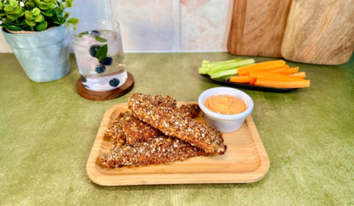 Fajitas Crujientes con Teriyaki