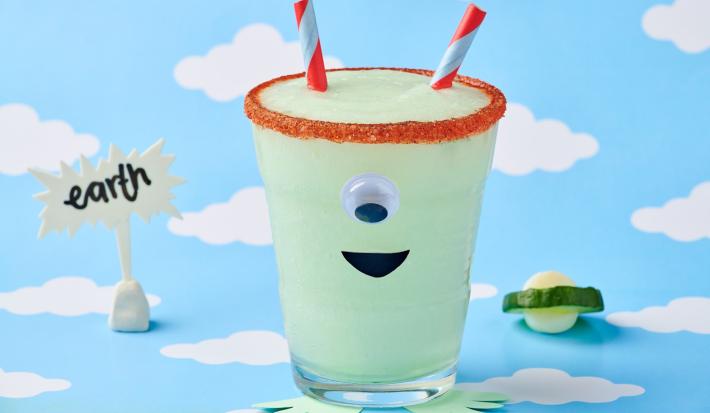 Chamoyada con limón y pepino