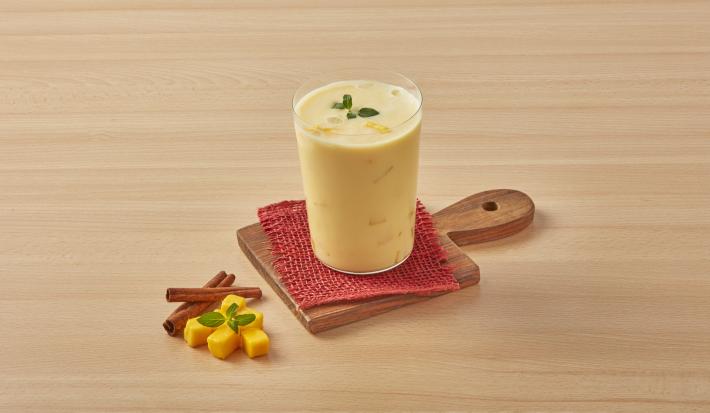 Horchata con mango