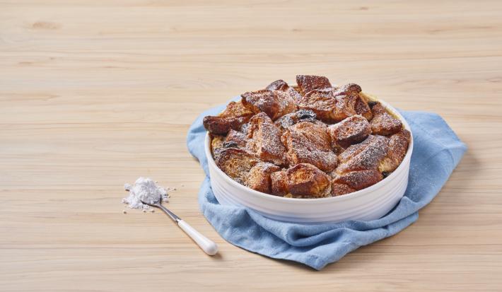 Budín de canela con pasas Budín de canela con pasas
