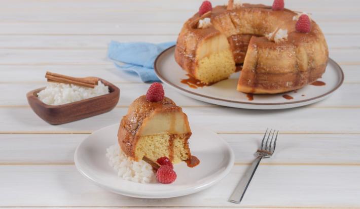 Pastel Imposible de Arroz con Leche