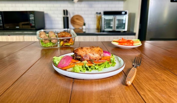 Pollo con Verudras al Horno