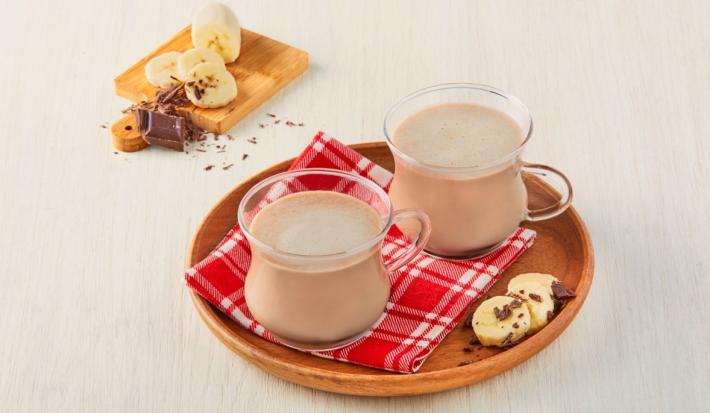 Atole de choco plátano Atole de choco plátano