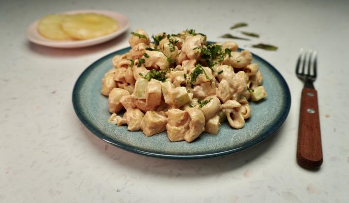 Coditos con Atún y Piña