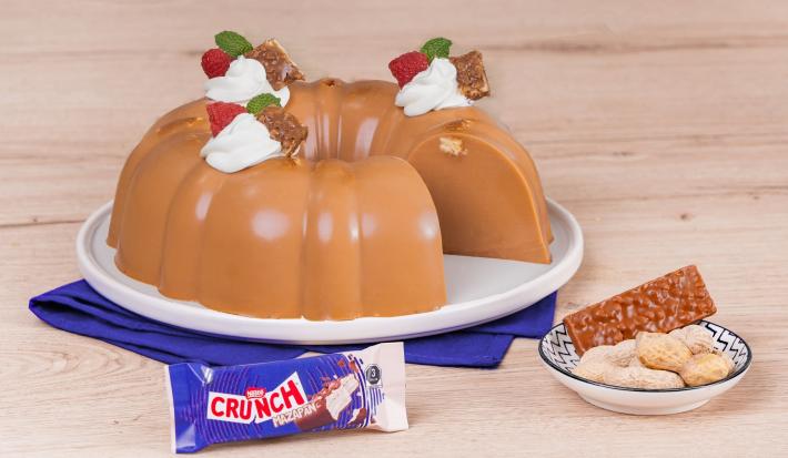 Gelatina de choco mazapán Gelatina de choco mazapán