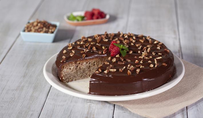 Pastel 3 leches, chocolate y nuez Pastel 3 leches, chocolate y nuez