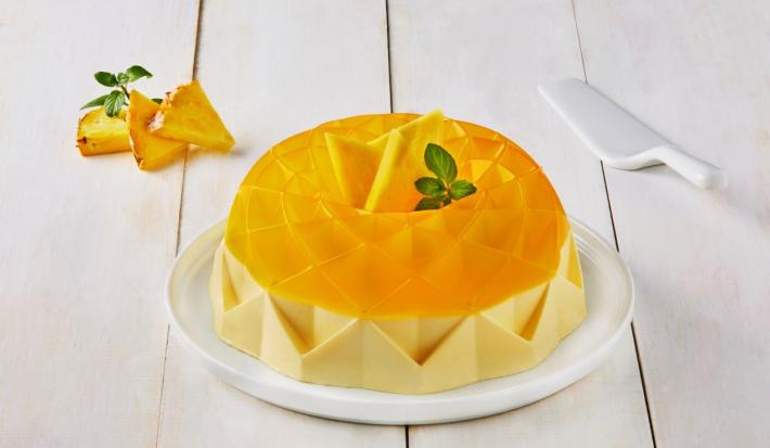 Gelatina de piña Gelatina de piña