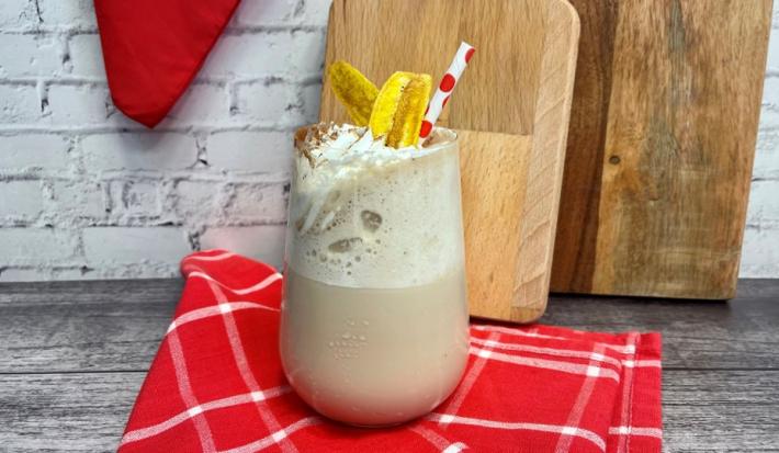 Frappé de plátano Frappé de plátano