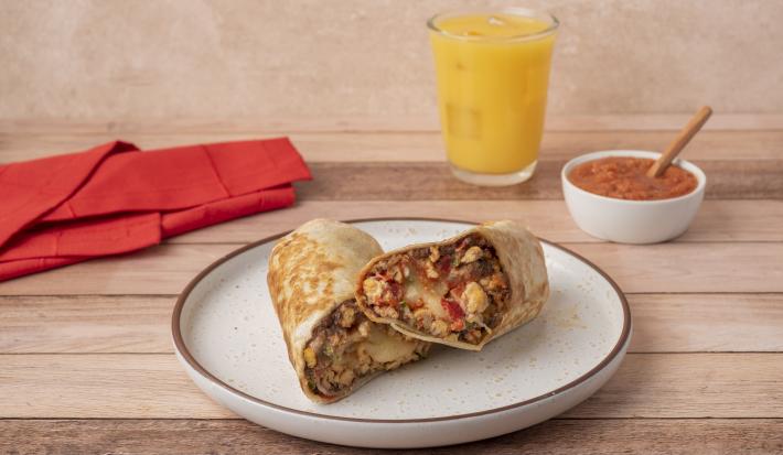 Burritos de Huevo a la Mexicana