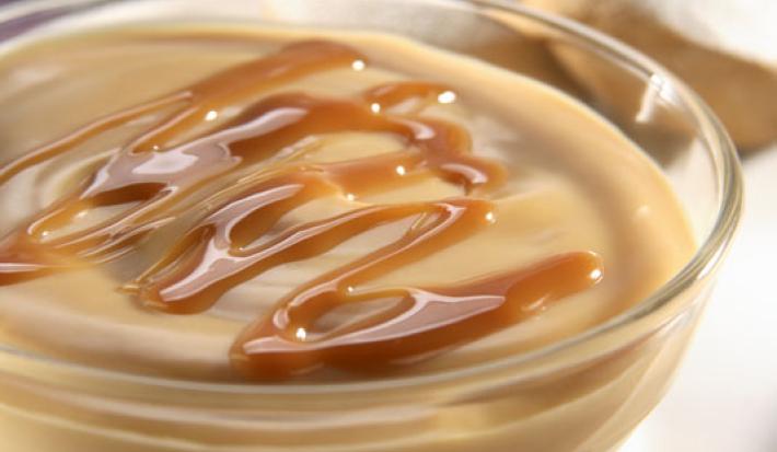 Postre Cremoso de Dulce de Leche Postre Cremoso de Dulce de Leche