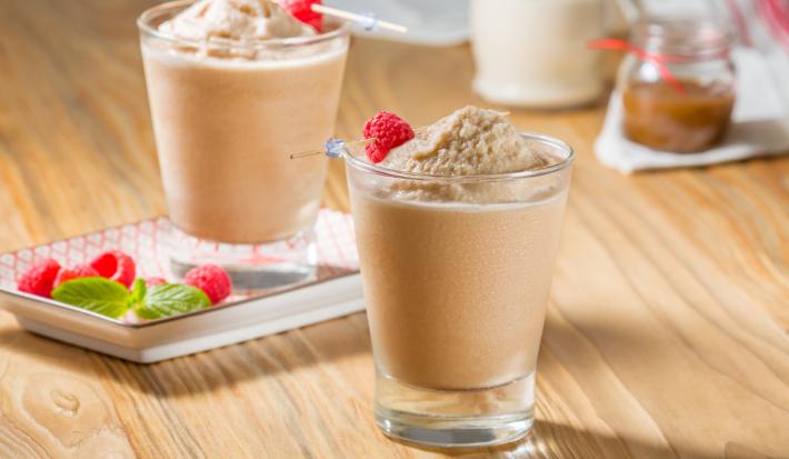 FRAPPE DE DULCE DE LECHE Y CAFÉ