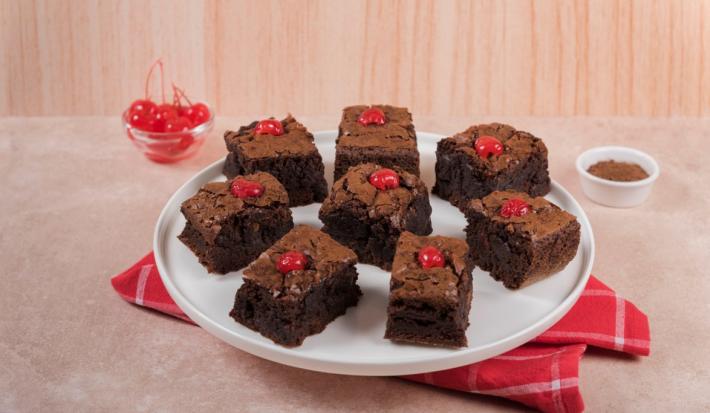 Brownie de Chococereza
