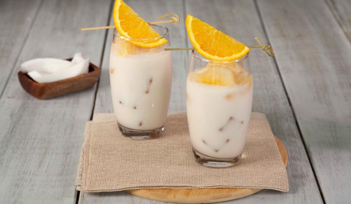 Té helado de semilla de mamey