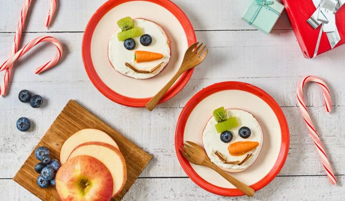 Toast Muñeco de Nieve