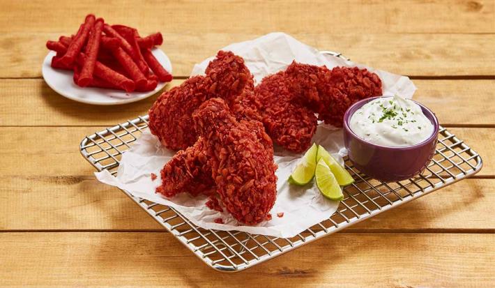 Alitas fuego