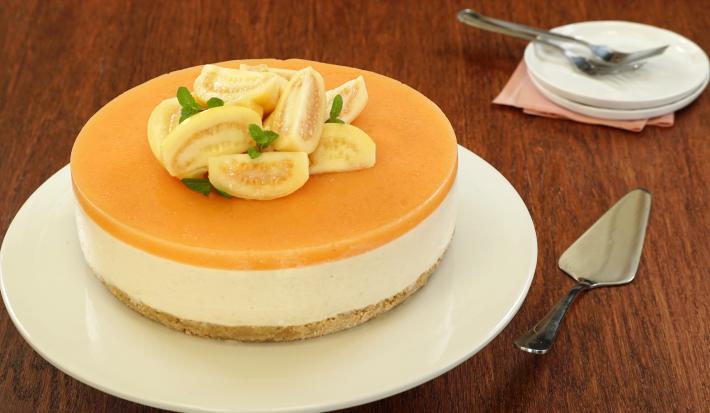 Cheesecake de guayaba Cheesecake de guayaba