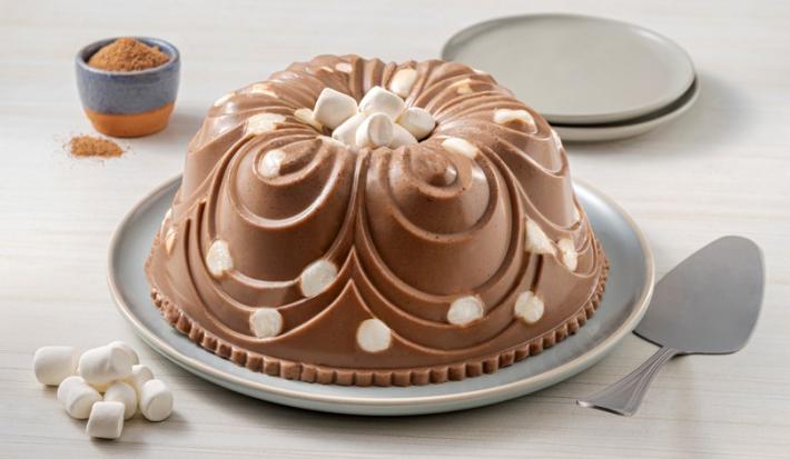 Gelatina de Chocolate con Bombones