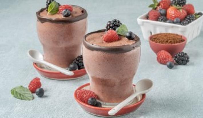 Crema de Frutos Rojos y Café