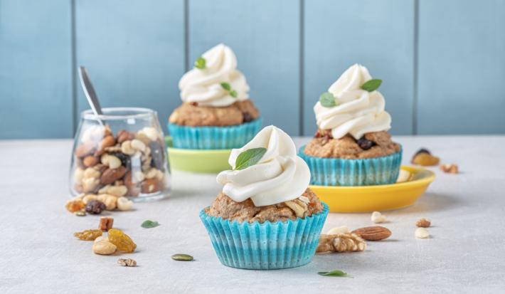 Cupcakes de zanahoria