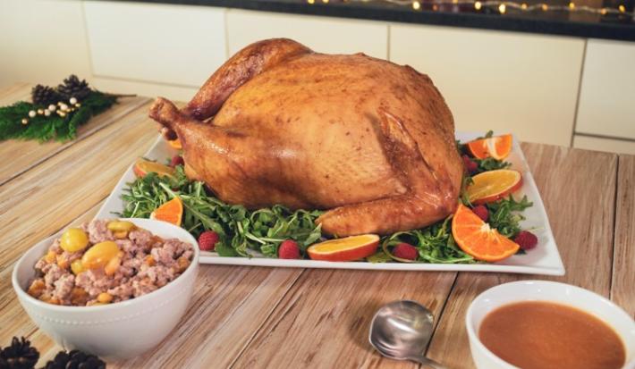 PAVO en SALSA de NARANJA y MANDARINA