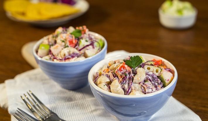 Coditos a la crema con surimi